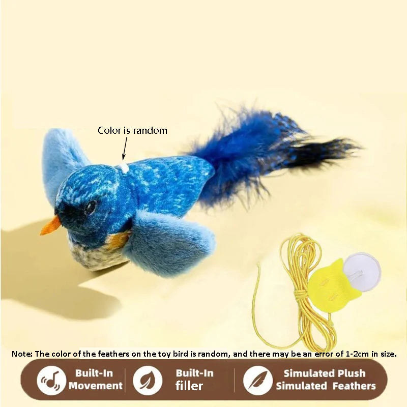 oiseau interactif sonore pour chats